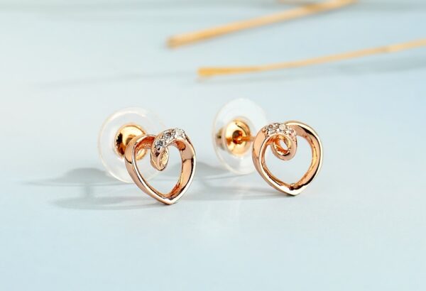 Rose Gold Parry Earrings