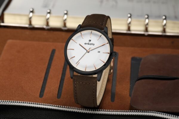 Atria Dark Brown Leather