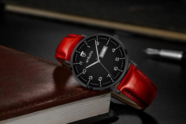 Apus II Dark-Red Leather