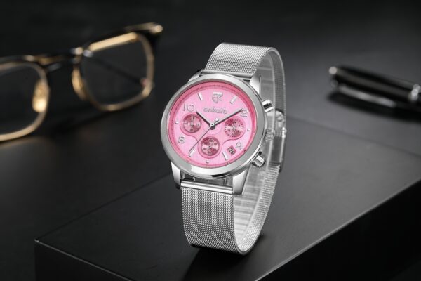 Aurora Silver Pink Mesh