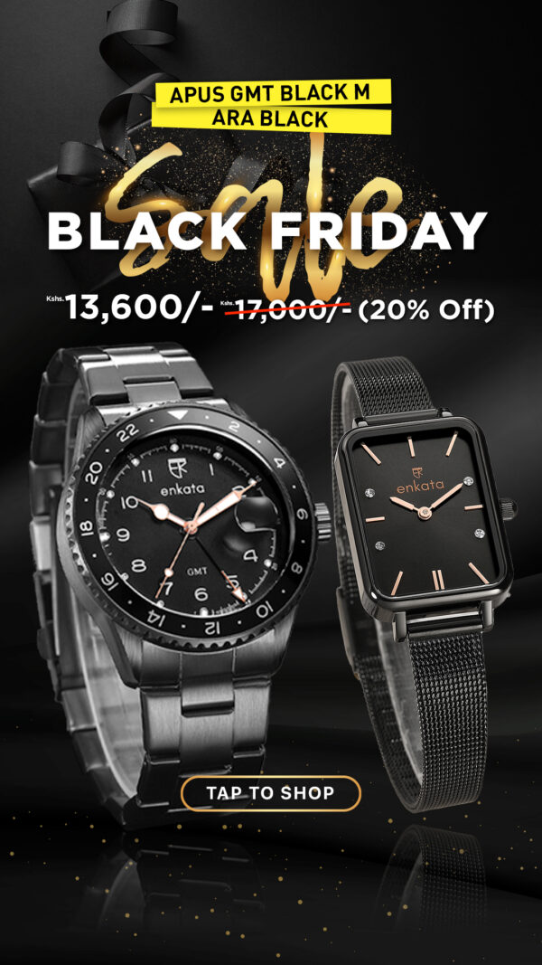 APUS GMT BLACK M AND ARA BLACK